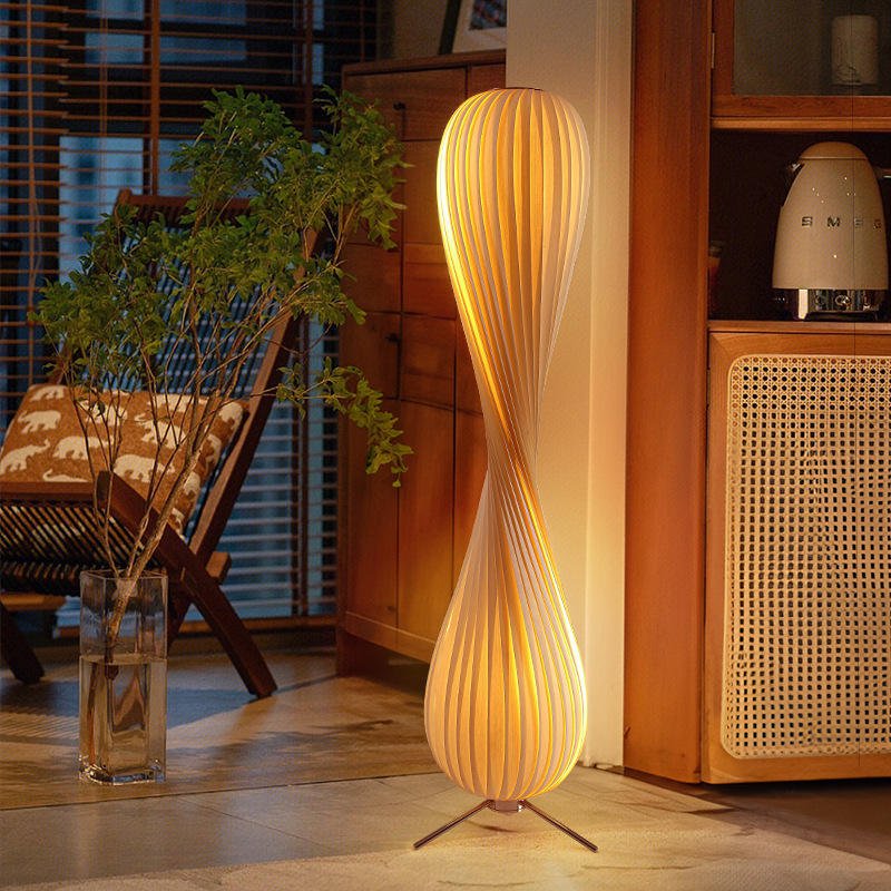 Liora Helix Floor Lamp (Medium)