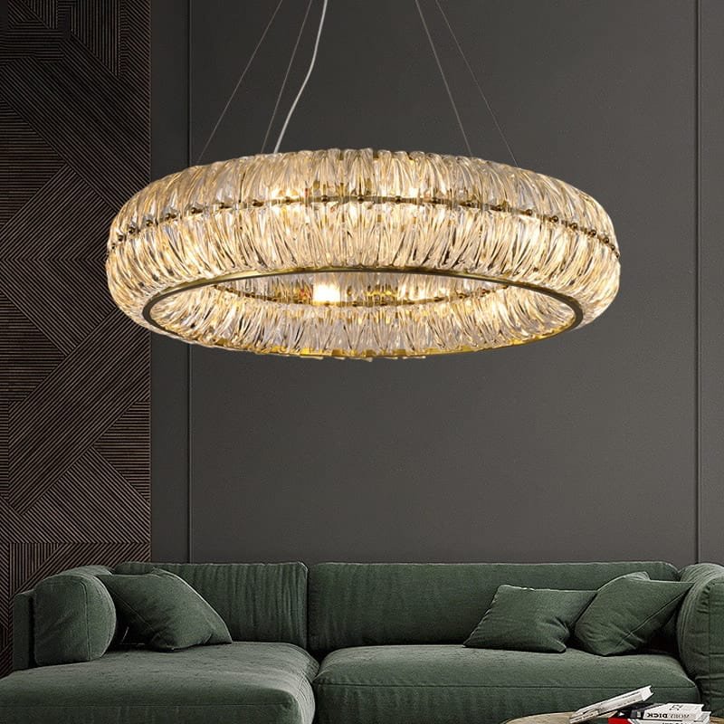 Marigold Glass Chandelier