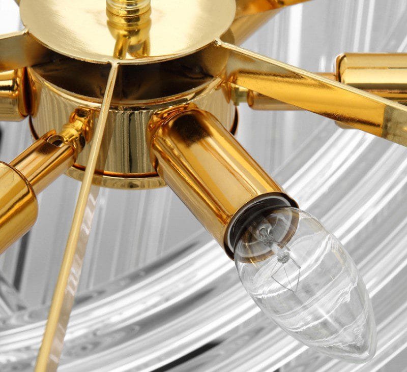 Fall from Heaven Glass Chandelier
