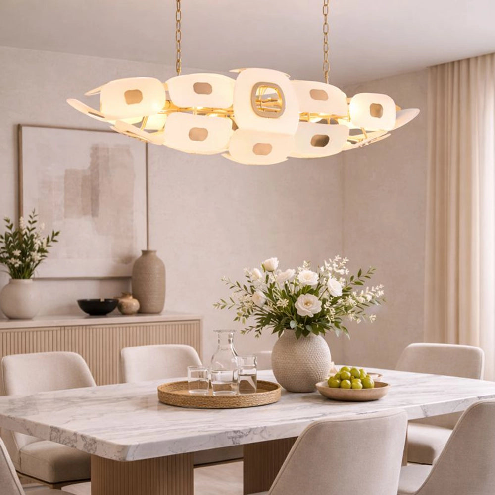 Eclipse Medallion Drift Chandelier