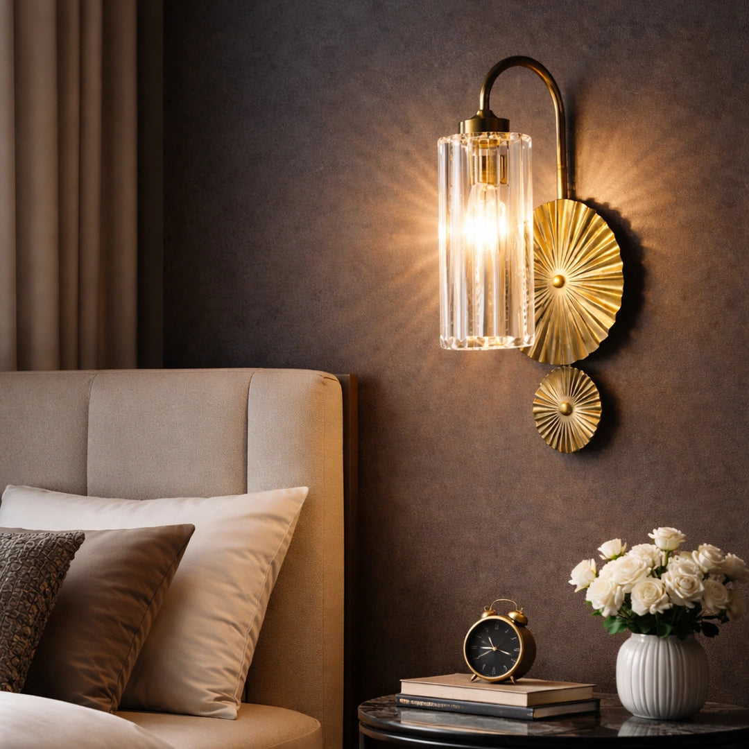 Luxury Crystal Prism Wall Light