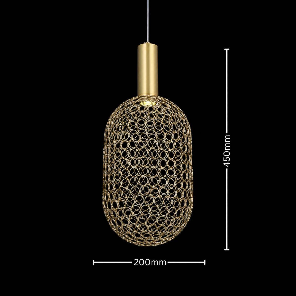 Soluna Minimalist Twilight Pendant Light