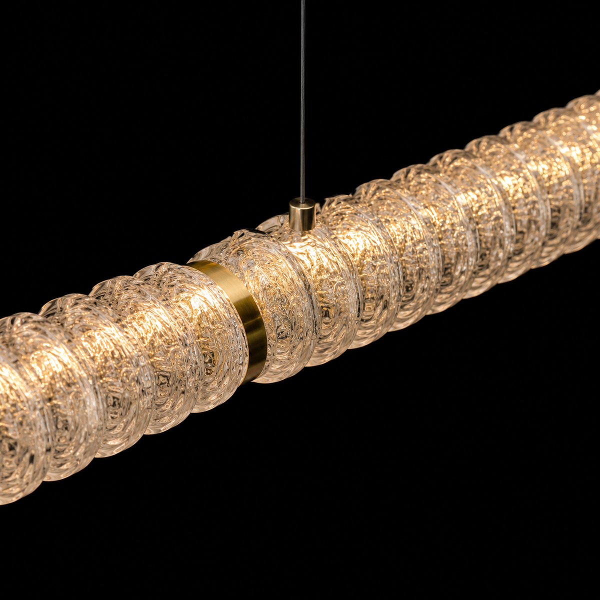Luminex Crystal Linear Pendant Light