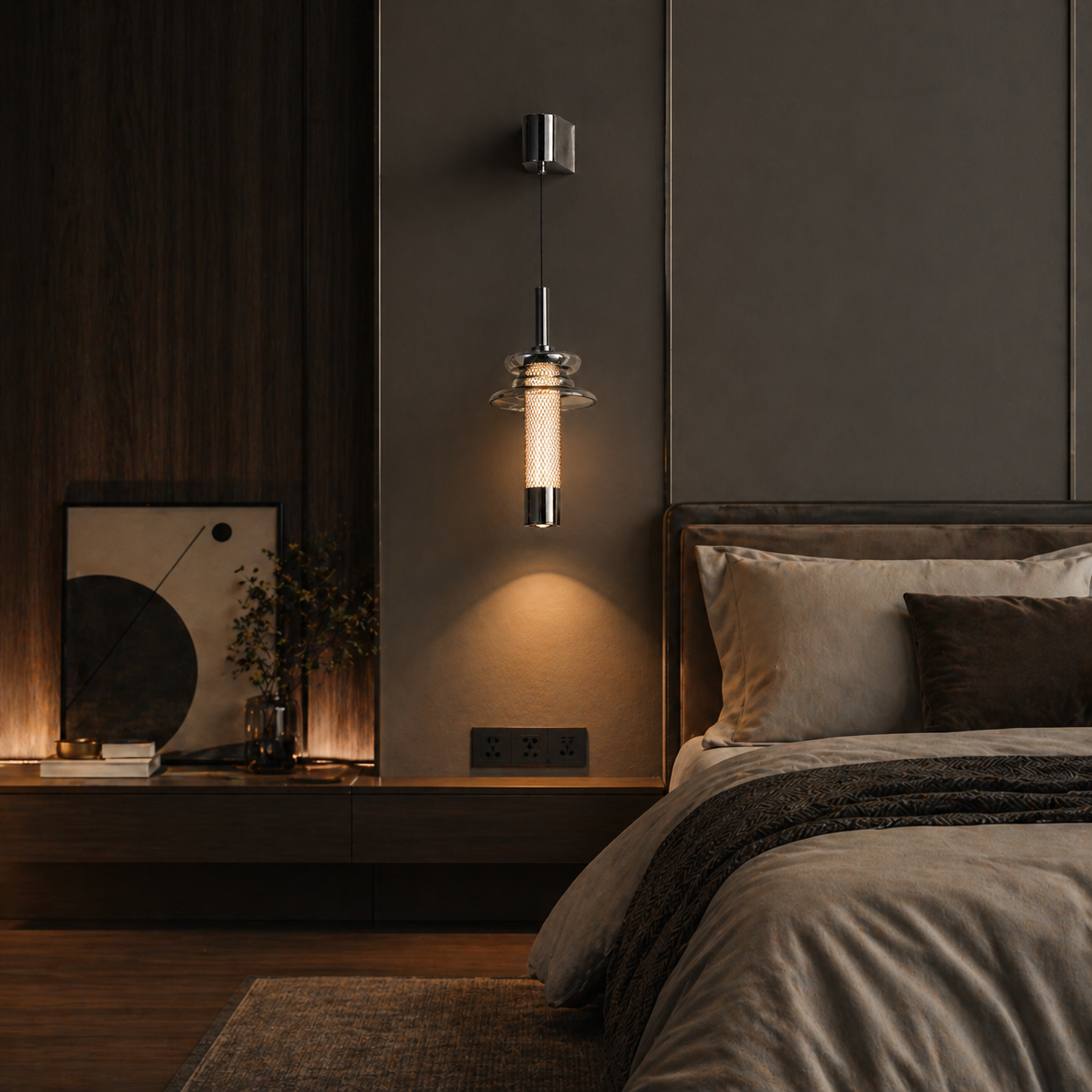 Lunaris V-Frame Wall Sconce