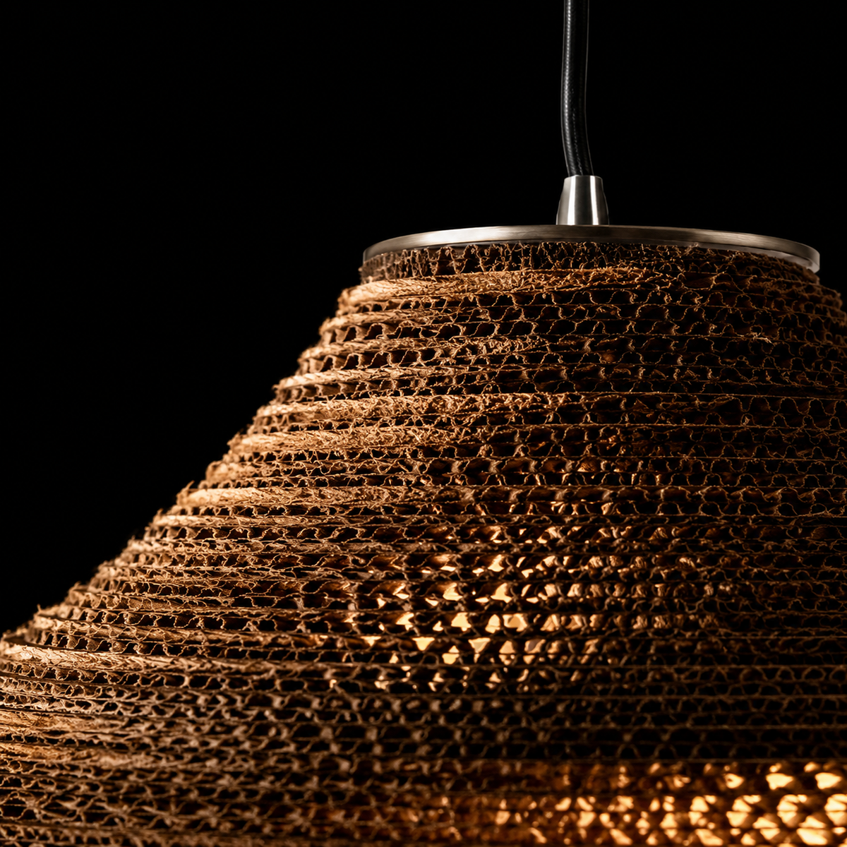 Terra Nest Textured Pendant Light