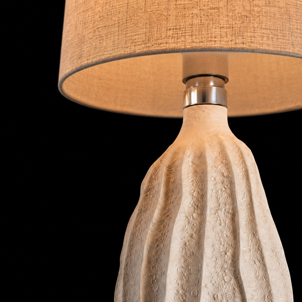 Dune Sculpt Ceramic Table Lamp