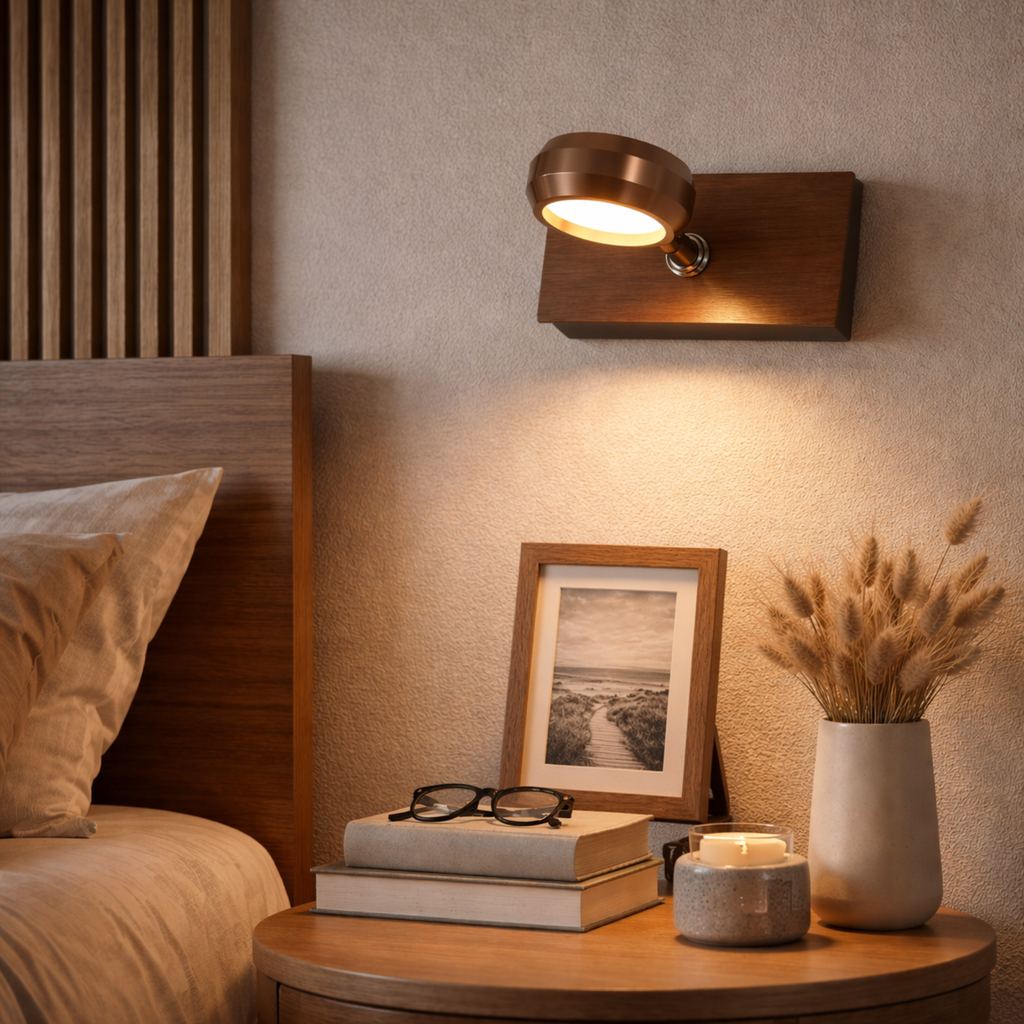 Modern Single Head Wall Spotlight