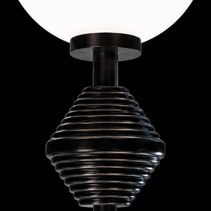 Obsidian Orbit Pendant Light – Architectural Luxury Lighting
