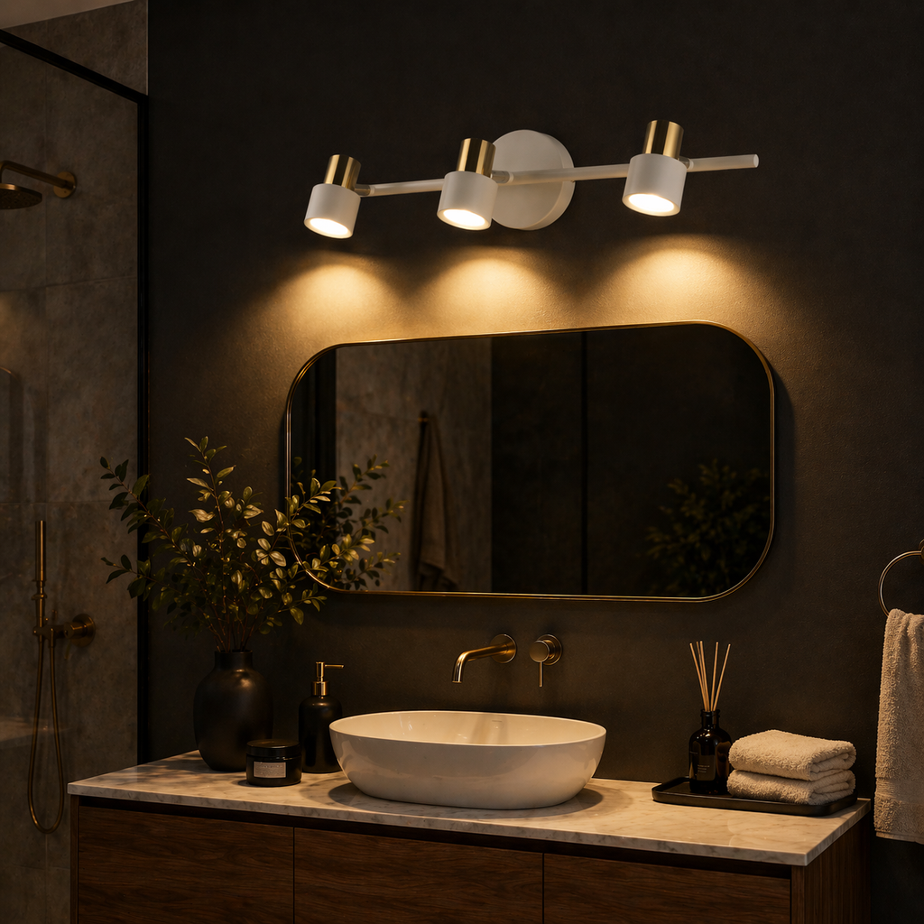 Aurelia Trio LED Wall Spotlight