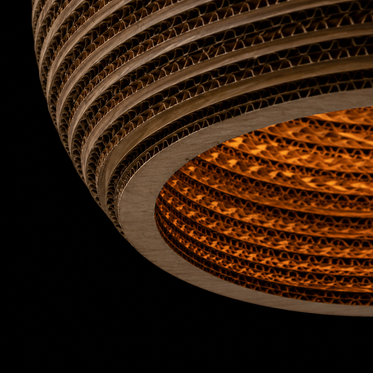 Aura Wooden Globe Pendant Light