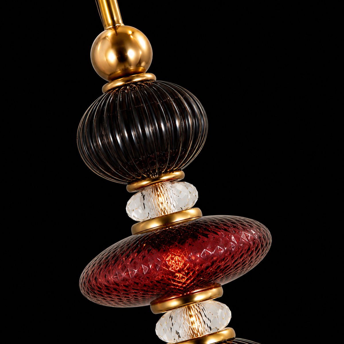 Royal Ember Pendant Light – Artistic Luxury with Timeless Elegance