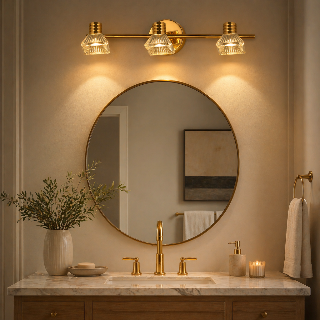 Orion Prism Triple Vanity Light