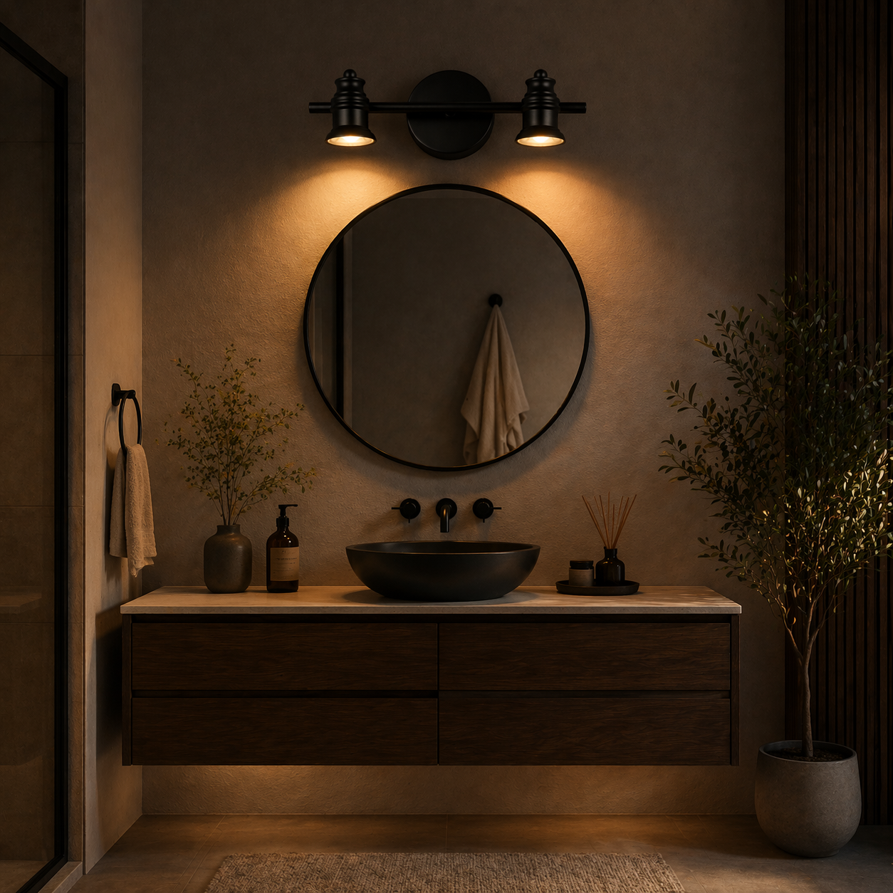 Kairo Twin Wall Spotlight