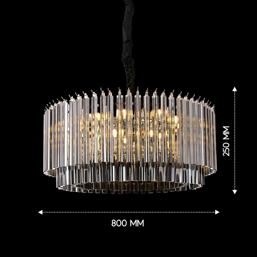 Prism Spike Eclipse Chandelier