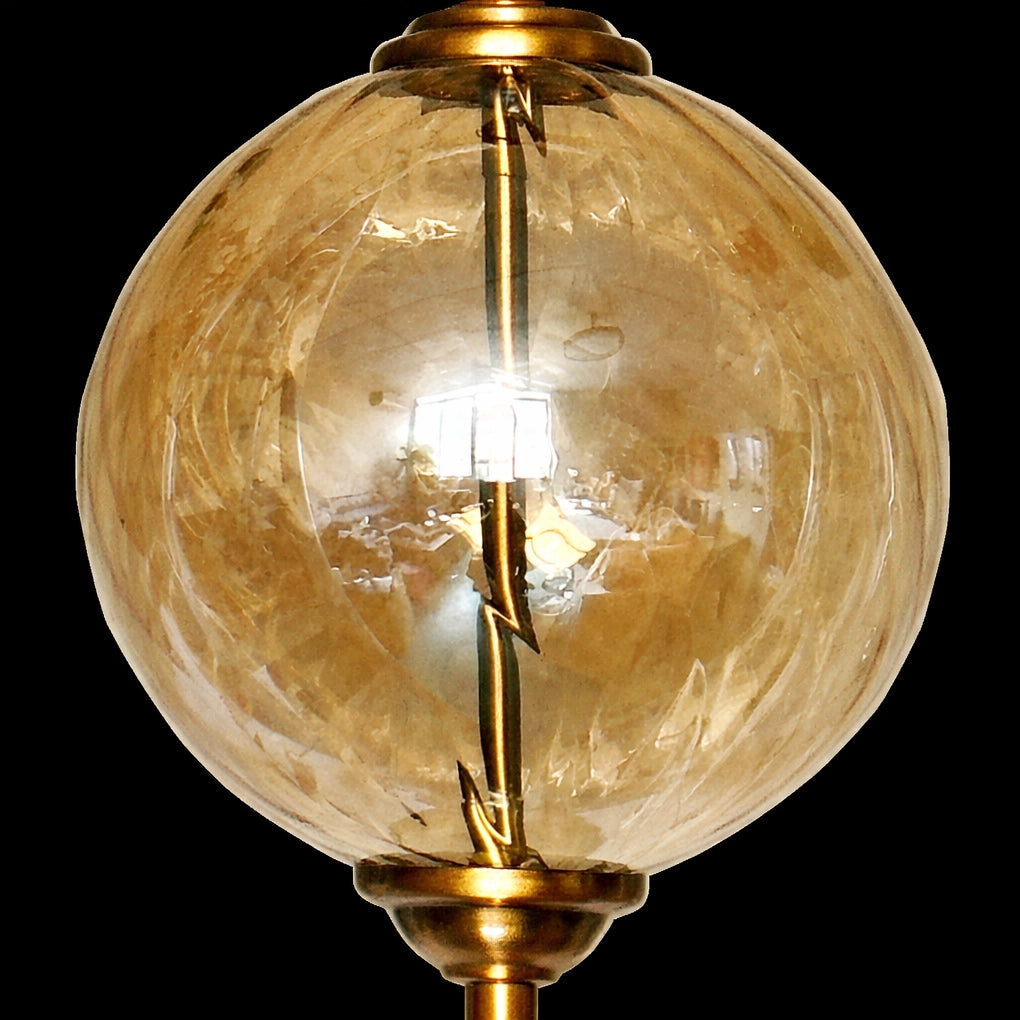 Aurora Crystal Globe Pendant