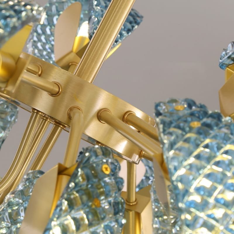 InfiniteInk Glass Chandelier
