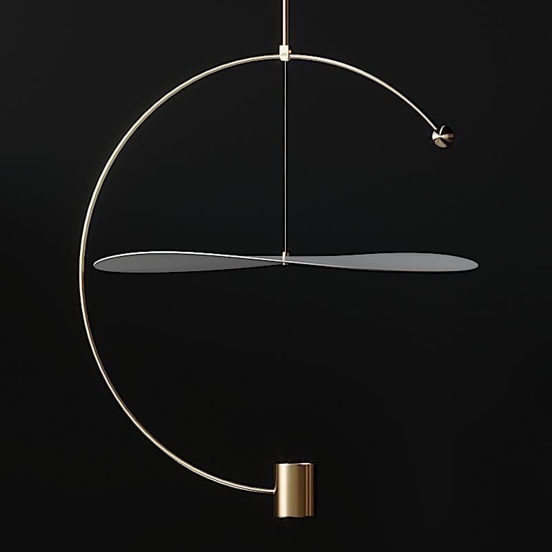 Flotz C (Iron, Acrylic) Pendant Lamp