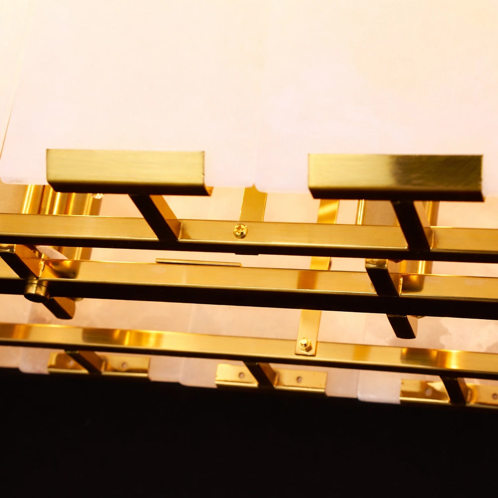 Aurelia Marble Linear Chandelier