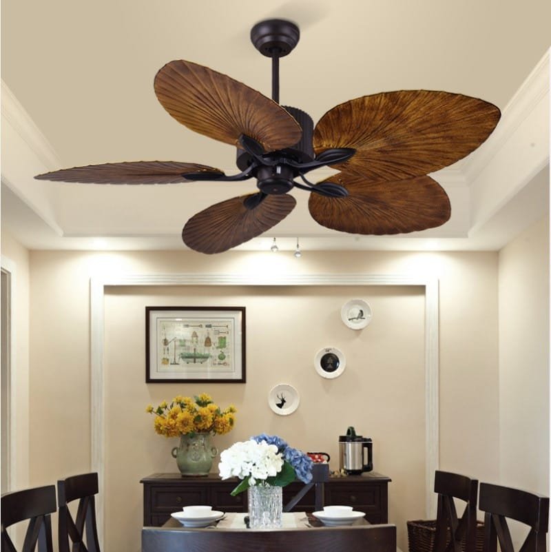 Harrier Dark Brown Ceiling Fan | 40W BLDC Motor | 1320mm | Metal Body