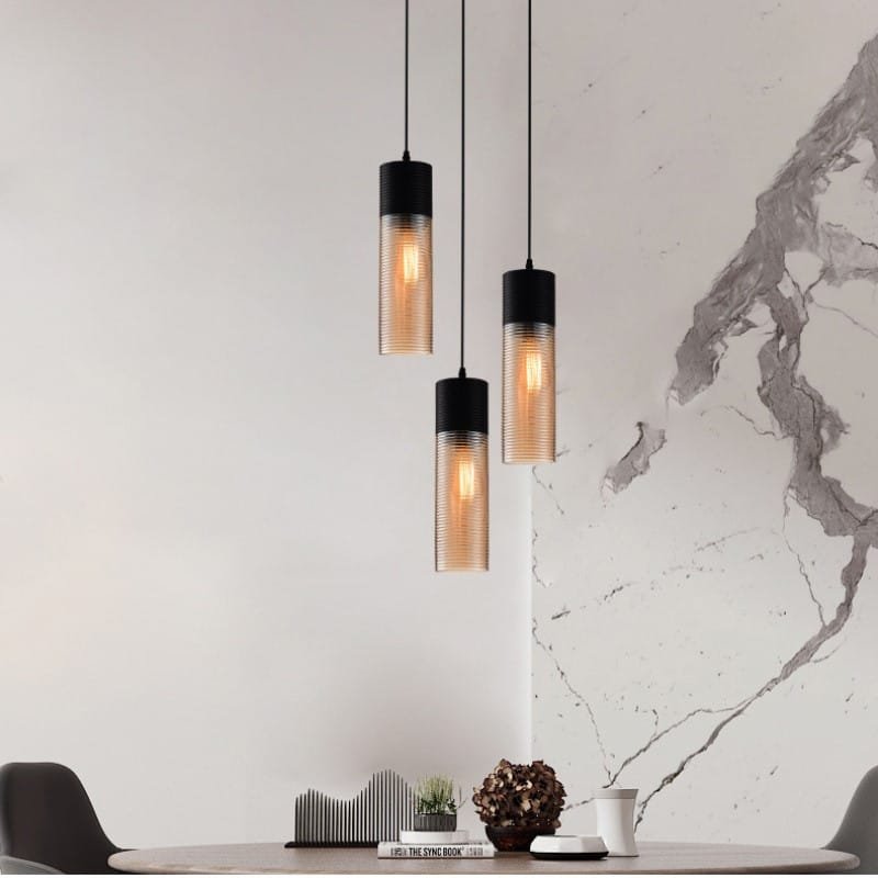 Marley Glass (3) Pendant Lamp