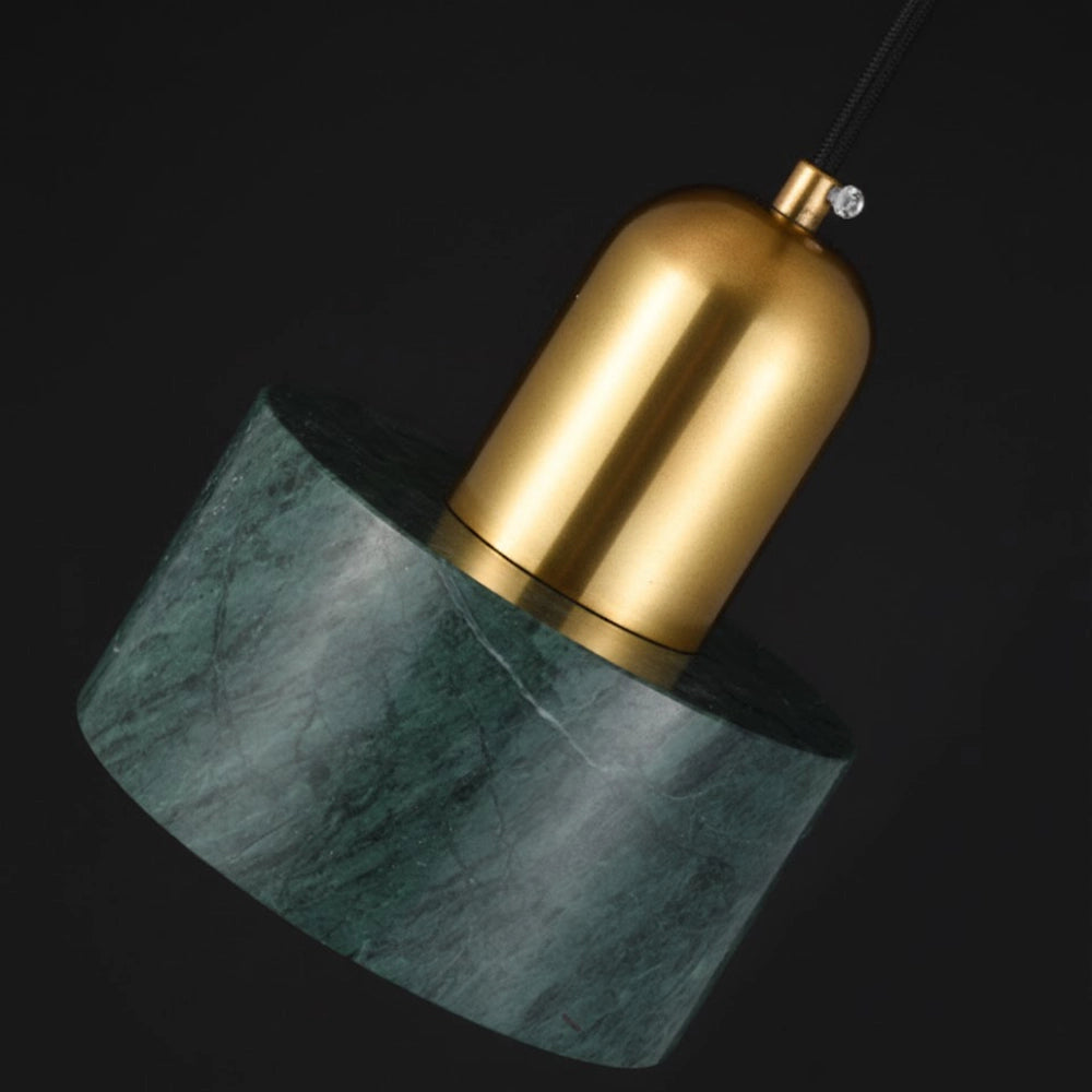 Verde Aurea Marble Pendant Light