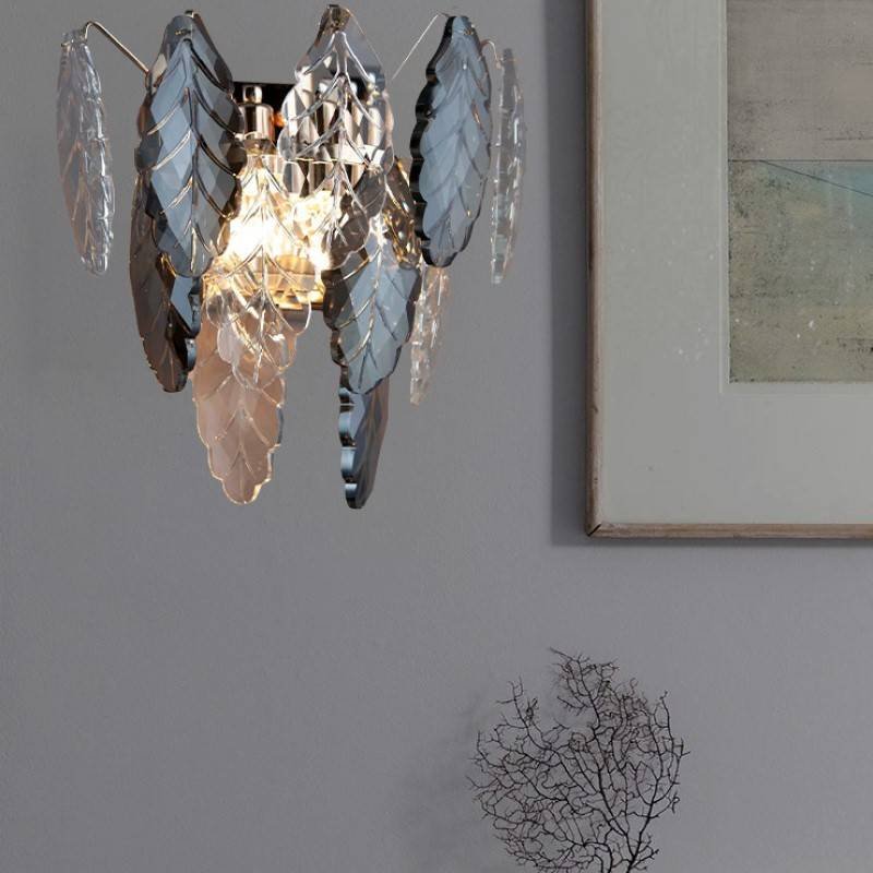 Jasmine's Jewel Crystal Wall Lamp