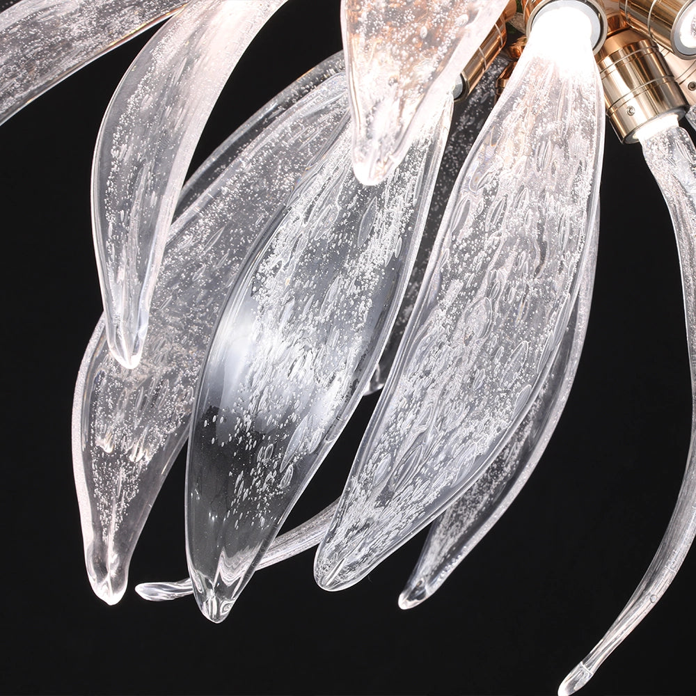 Celestia Radiant Petal Glass Chandelier