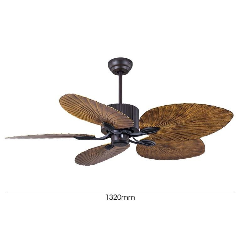Harrier Dark Brown Ceiling Fan | 40W BLDC Motor | 1320mm | Metal Body