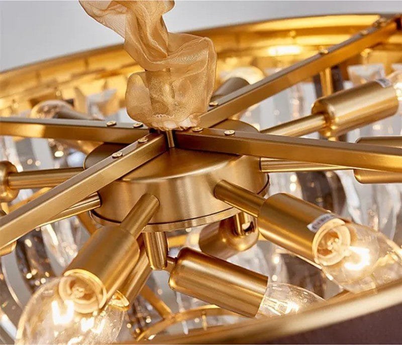 Crystal Cascade (2 Sizes) Crystal Chandelier