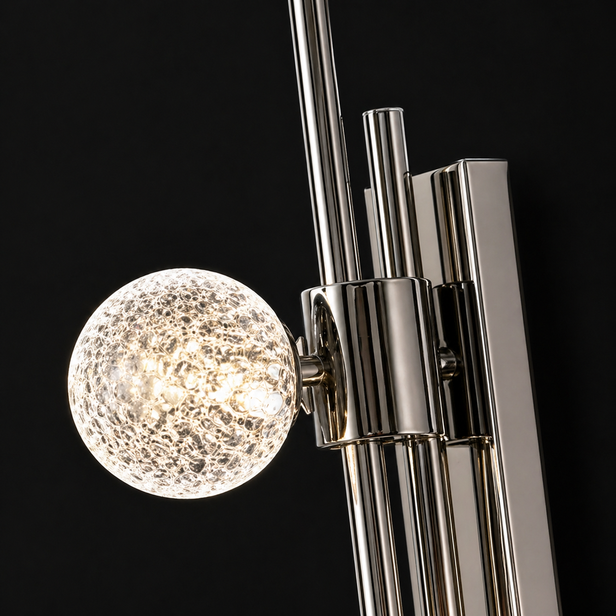 Sylvan Serenity (Duo)Chrome Wall Sconce