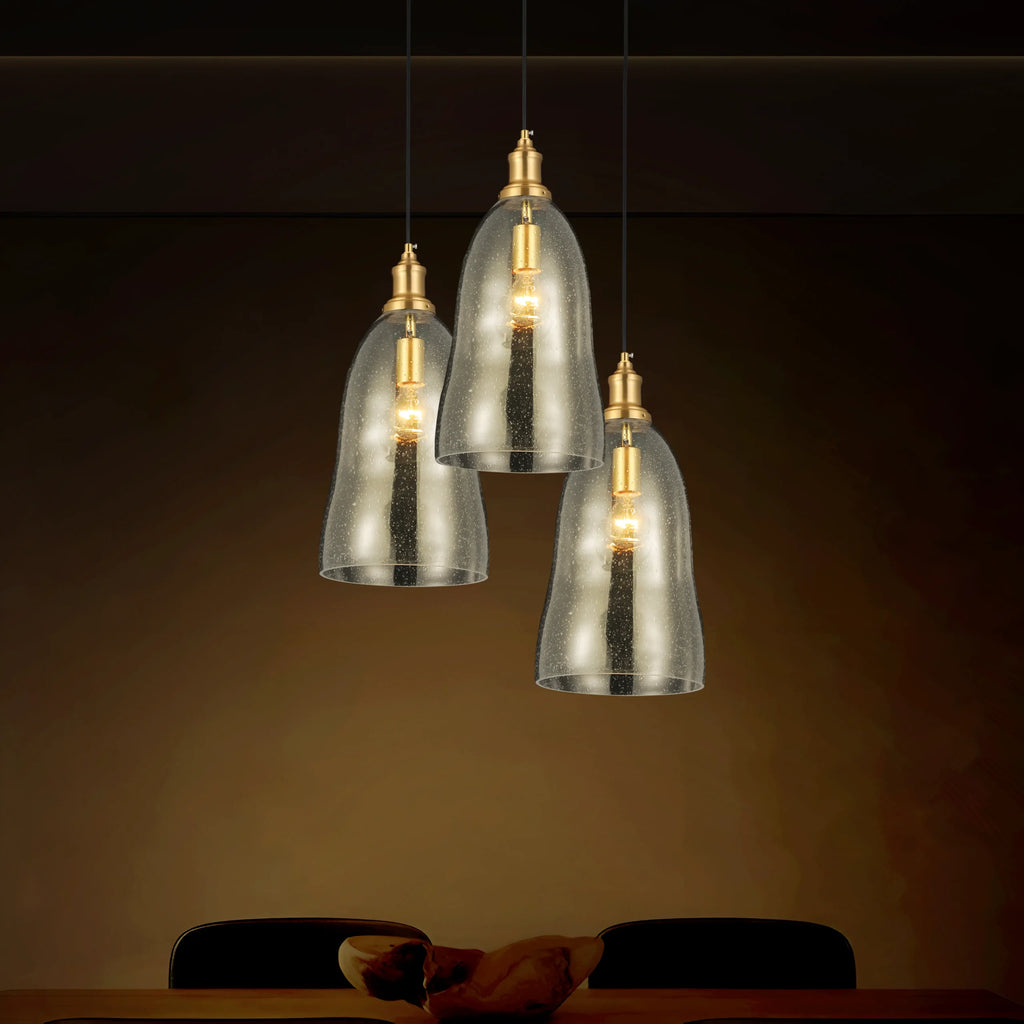 TrioBell Rustic Pendant Light
