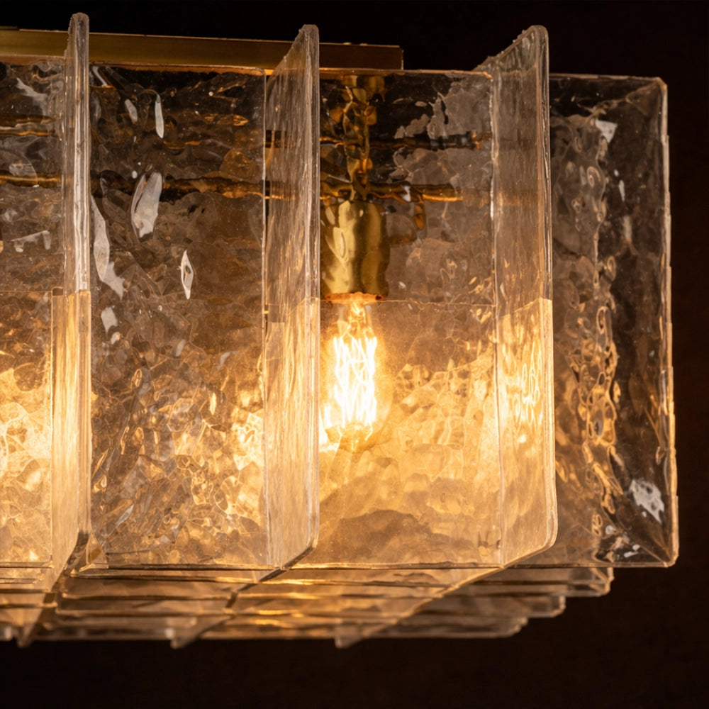 Auralis Linear Crystal Pendant Light