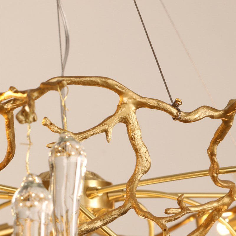 Frozen Drop (Round) Crystal Chandelier