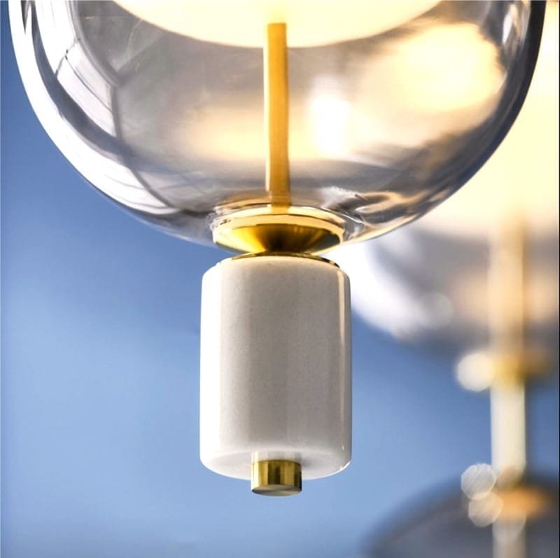Celine Glass (Dual Head) Pendant Lamp