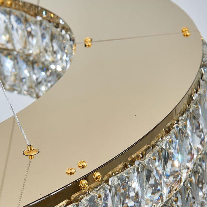 Jewel Drop (Round, 2 Sizes) Crystal Chandelier