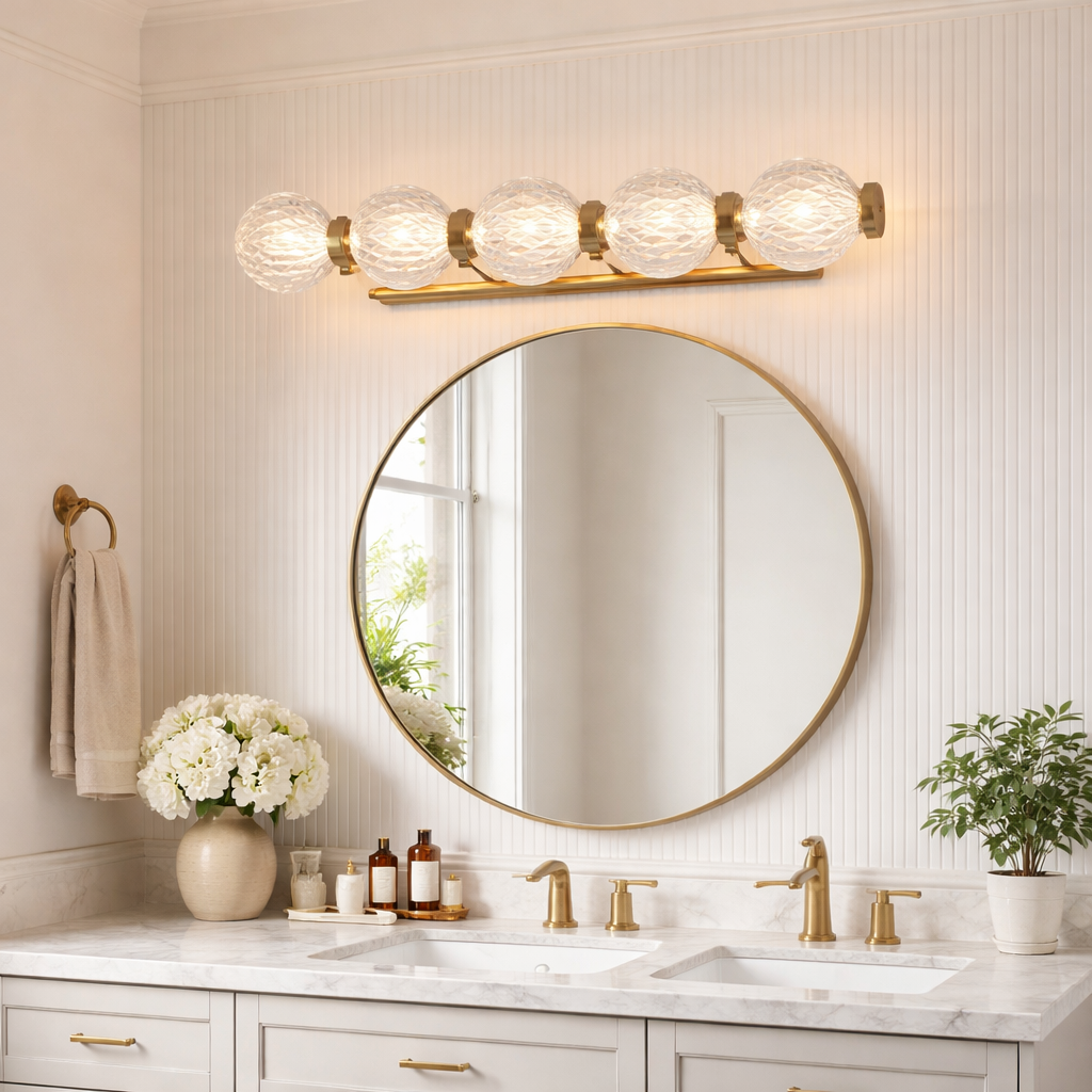 Prismara Five Globe Vanity Light