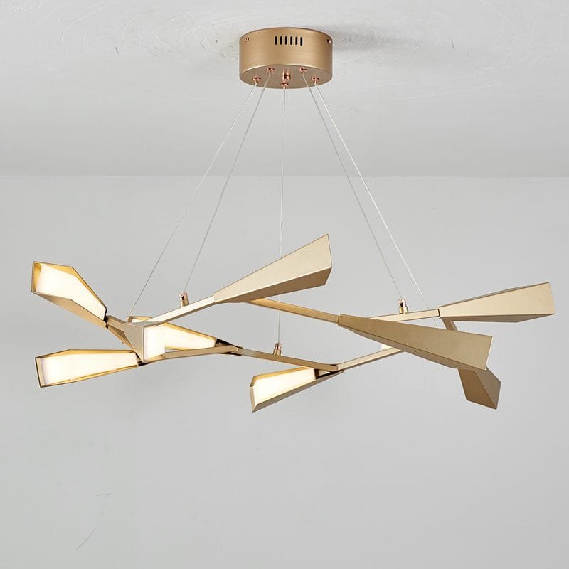 Swoopz-10Heads Chandelier
