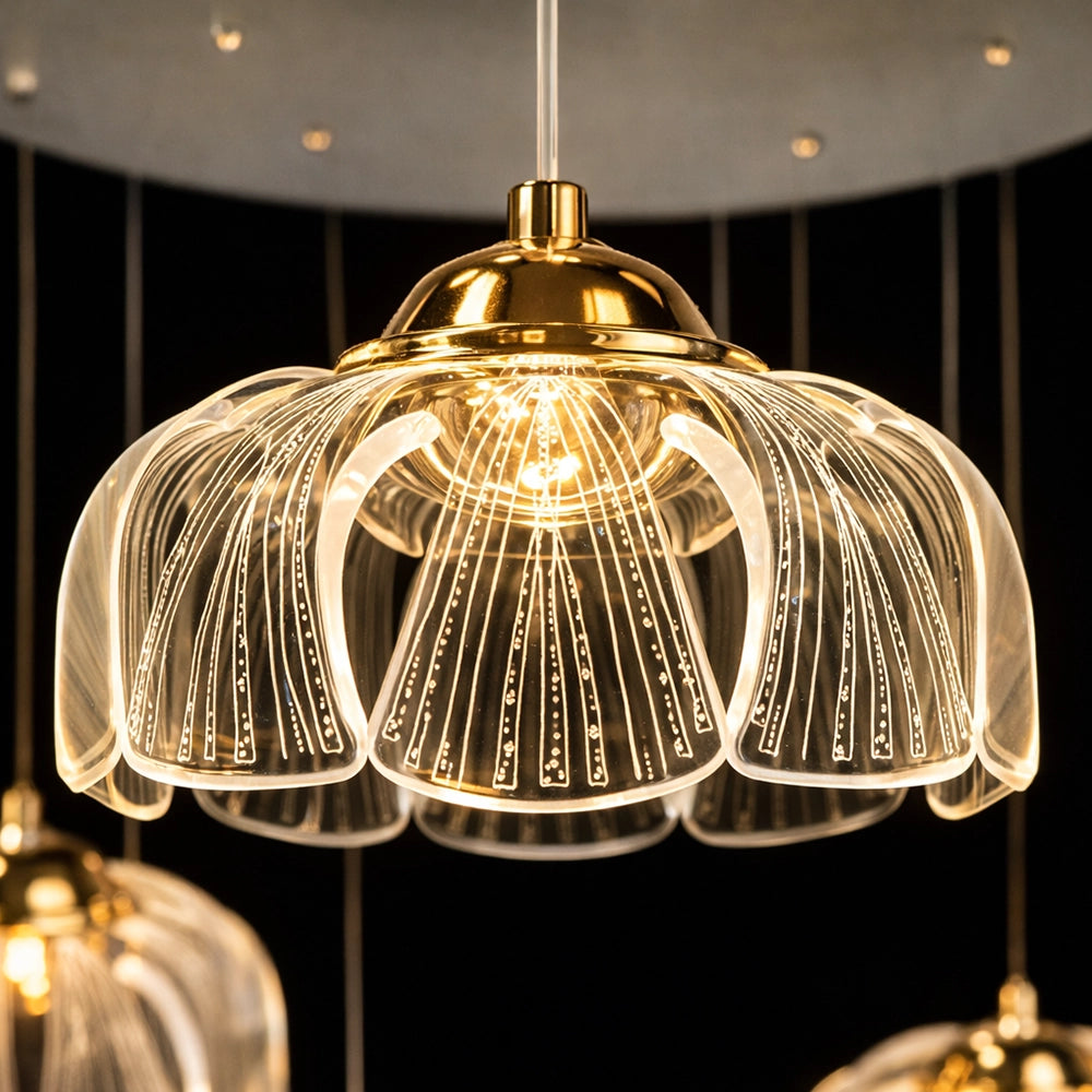 Aurelia 19 Wing Halo LED Wall Sconce