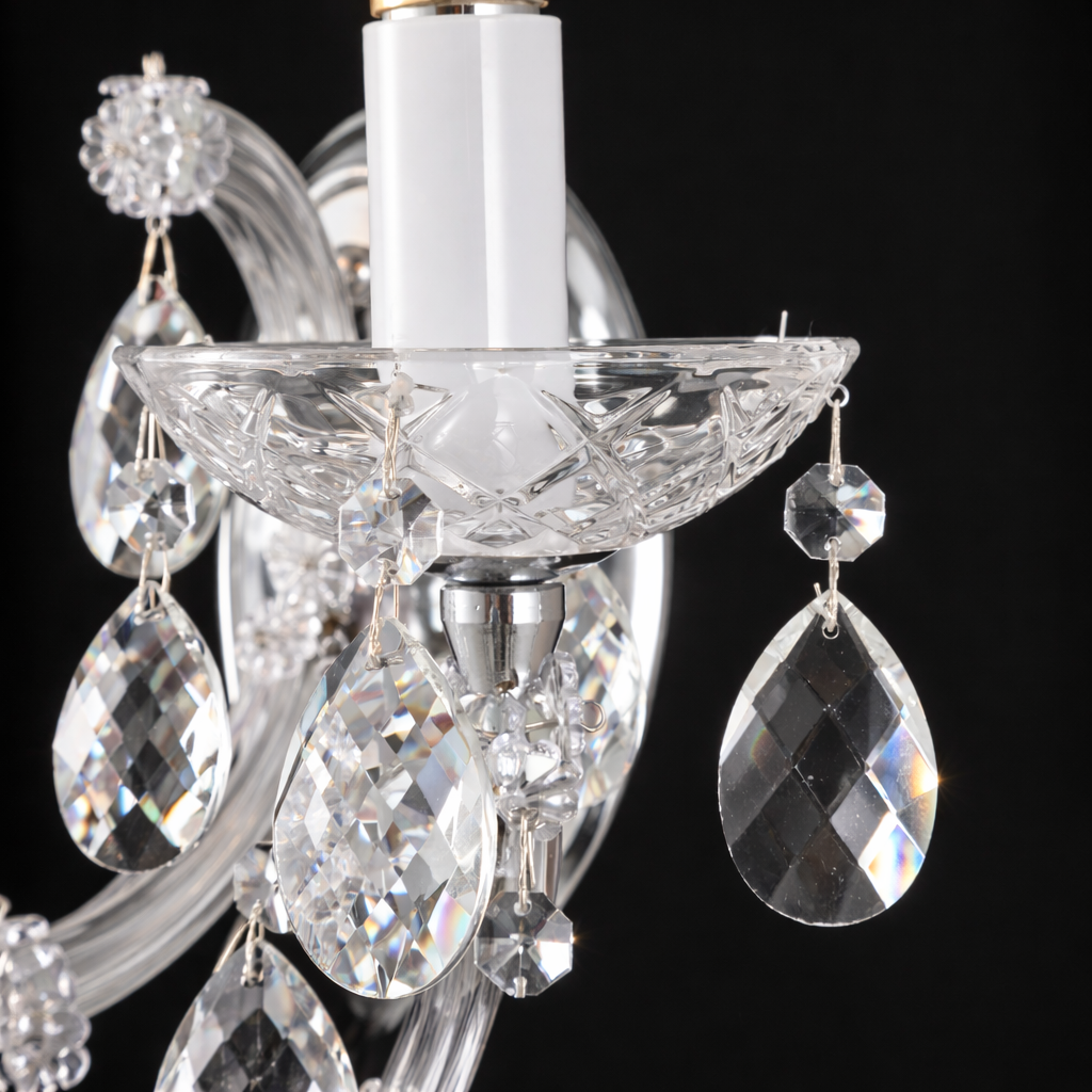 Silvara Eclat Crystal Wall Sconce