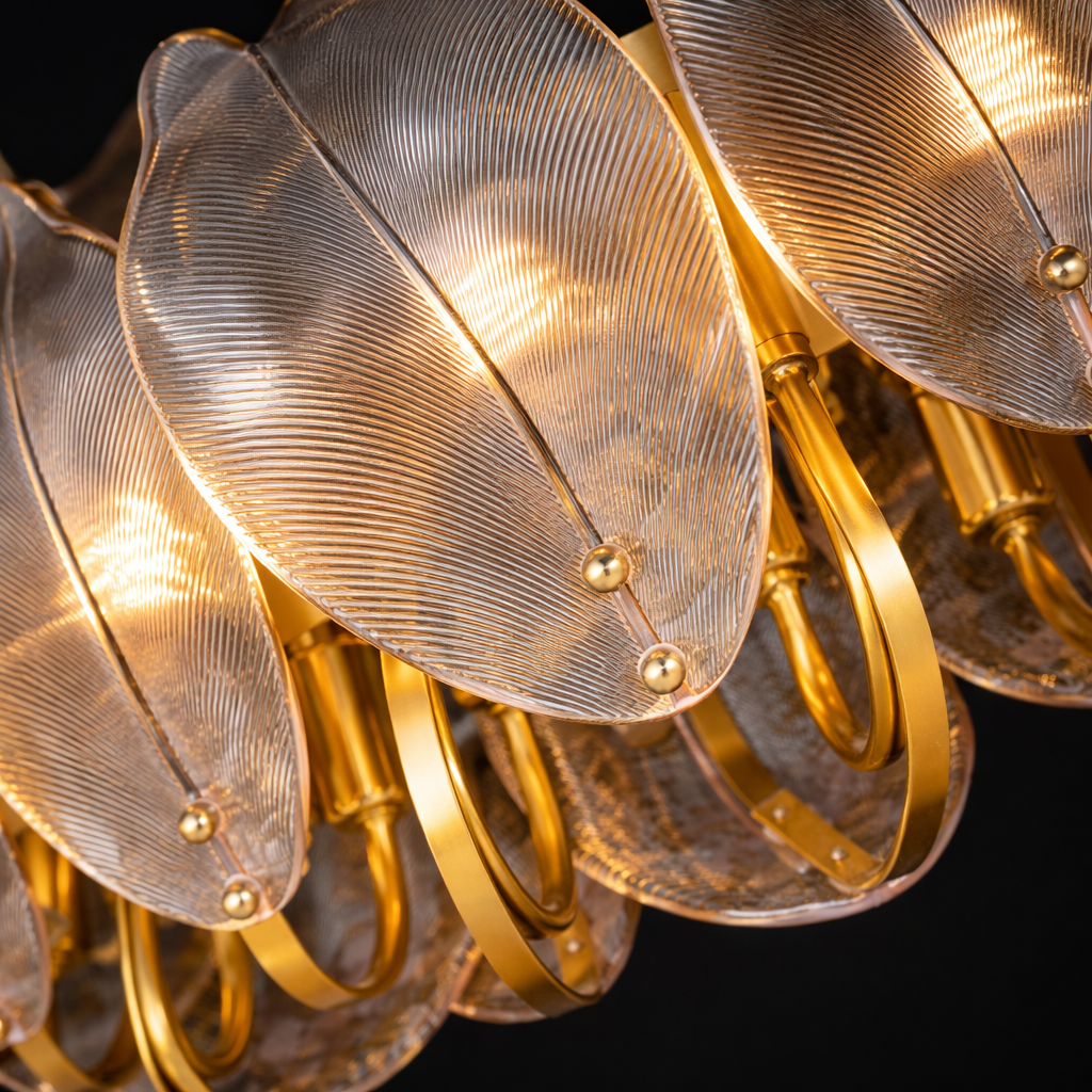 Florence Linear Petal Chandelier