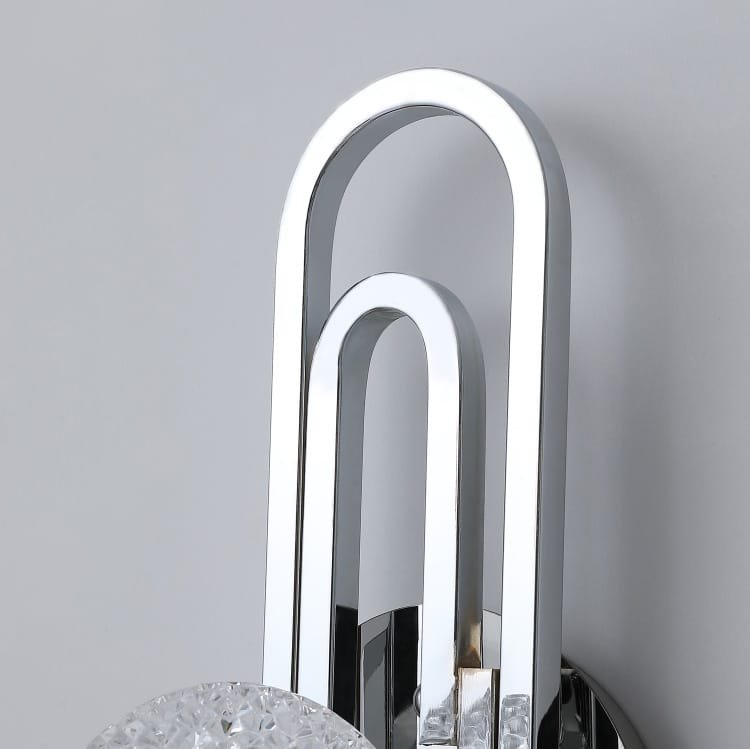 Sylvan Serenity (Duo)Chrome Wall Sconce