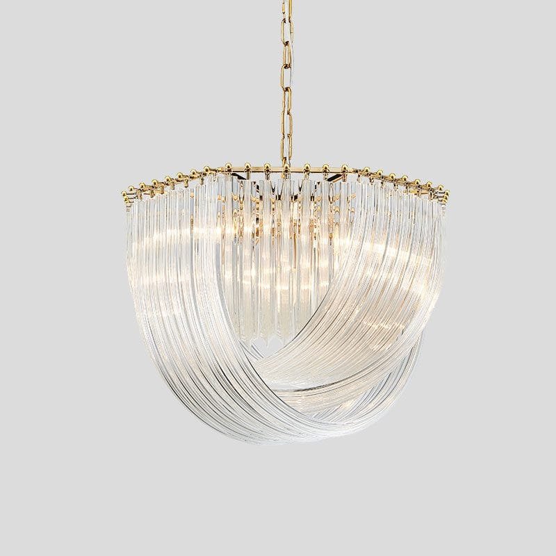 Fall from Heaven Glass Chandelier