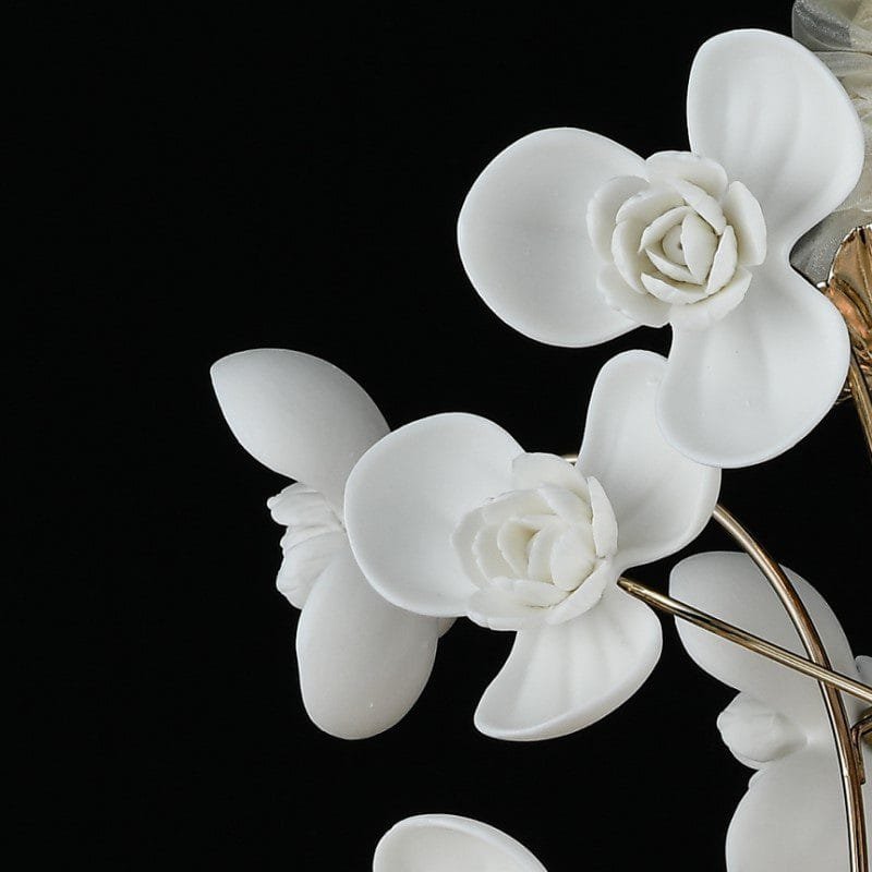 Vanilla Whisper Ceramic Chandelier