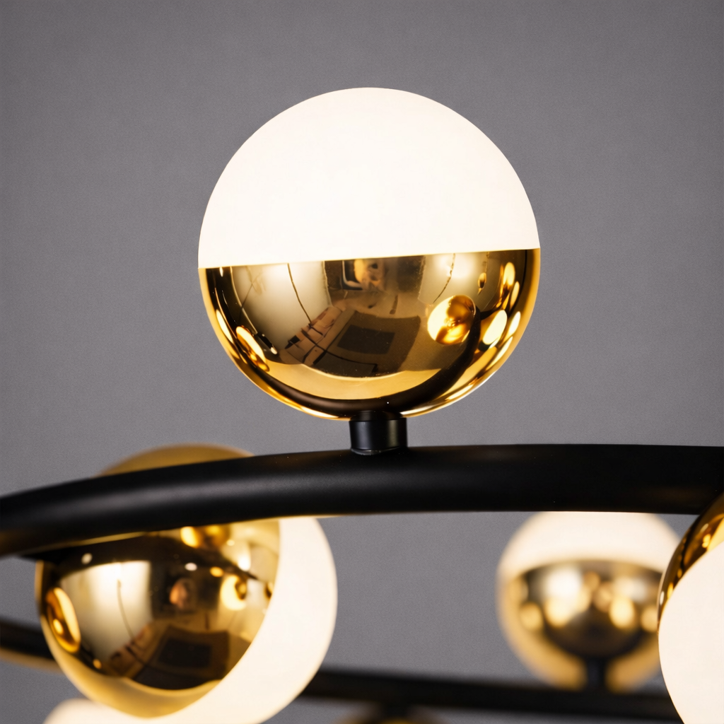 NovaSphere Orbit Ring Chandelier