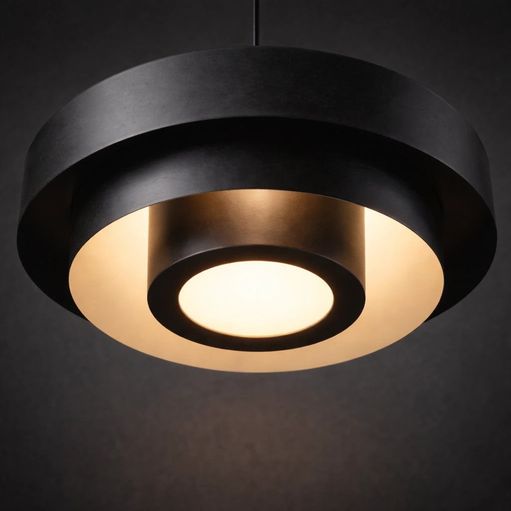OrbitLayer Modern Black Pendant Light