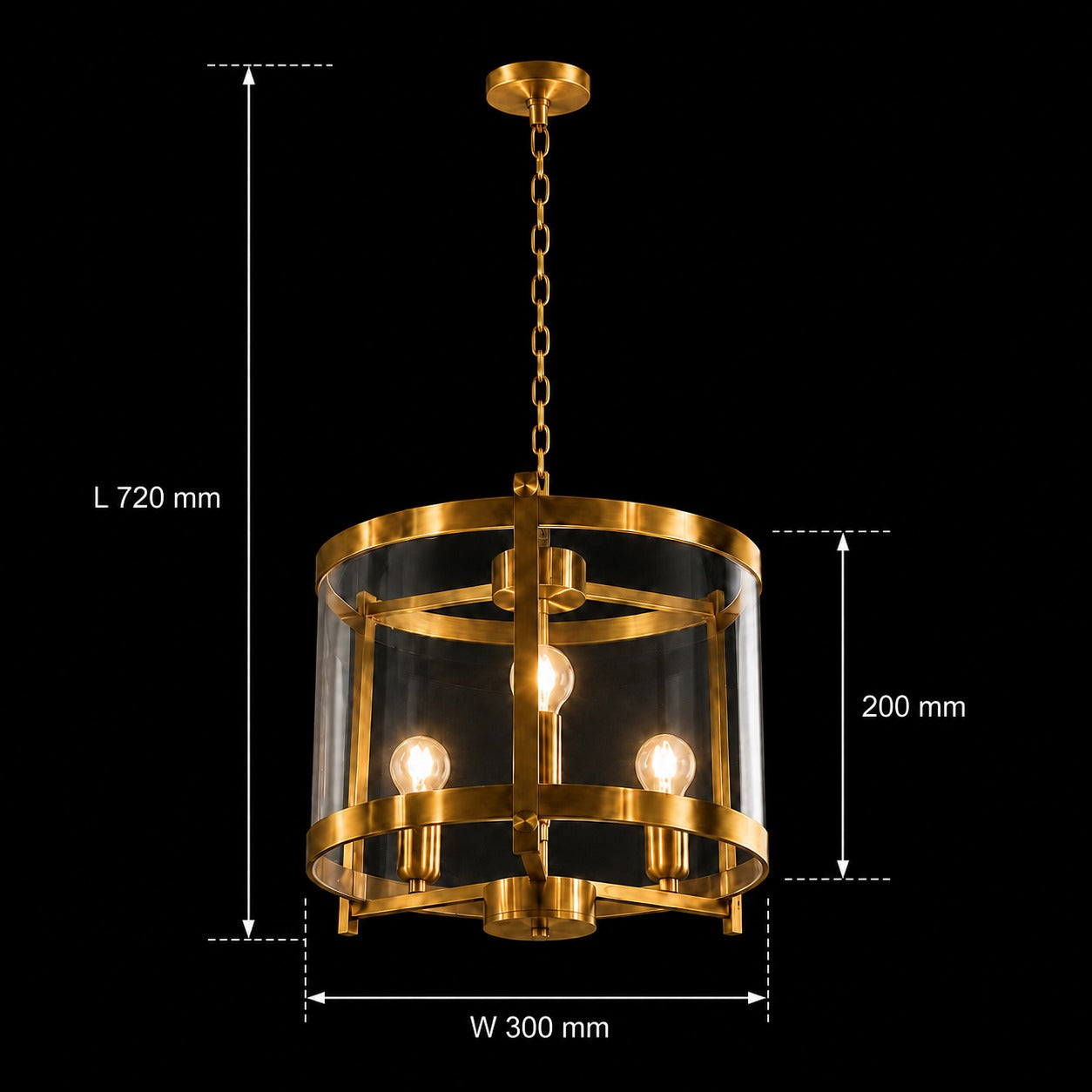 Regal Halo Chandelier