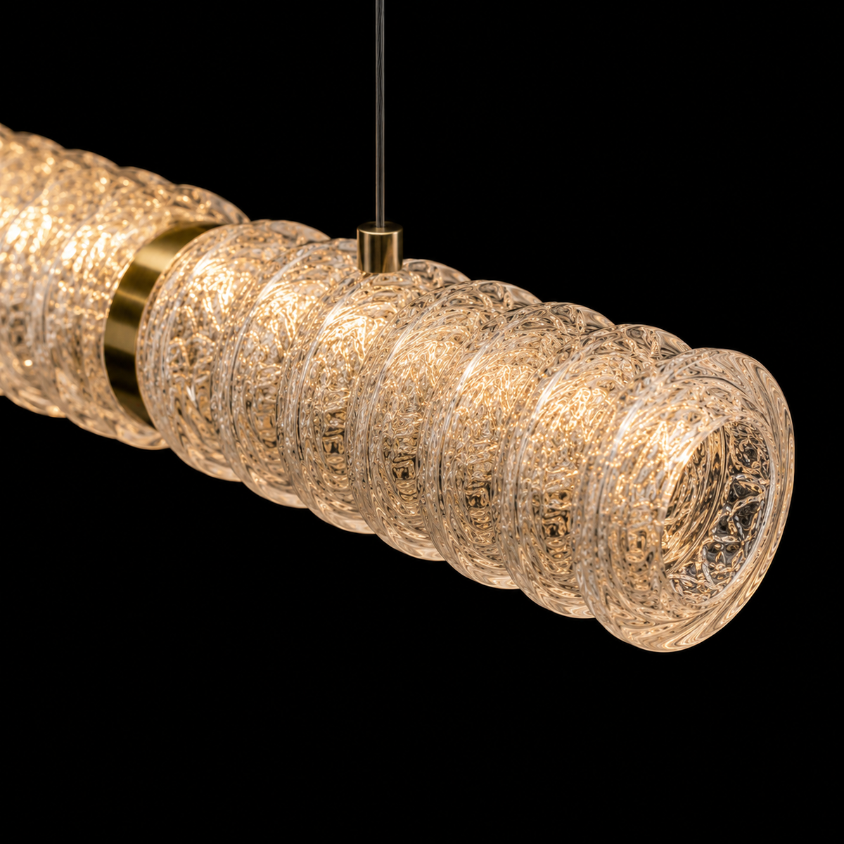 Luminex Crystal Linear Pendant Light