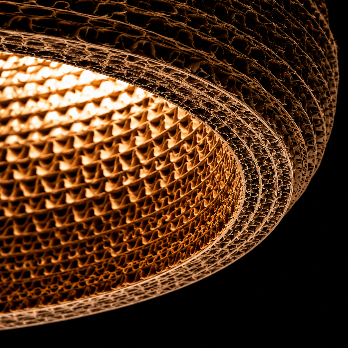 Terra Nest Textured Pendant Light