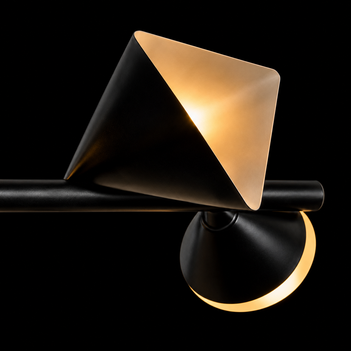 Noir Arc Linear Pendant Light