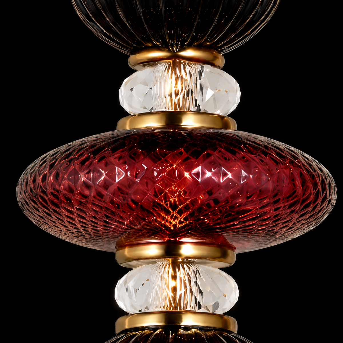 Royal Ember Pendant Light – Artistic Luxury with Timeless Elegance